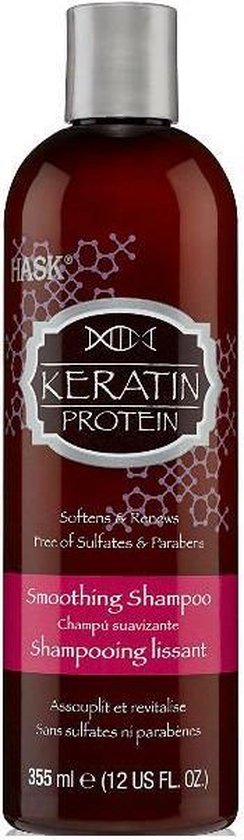 244x840-7 Hask Keratin Protein Smoothing Shampoo 355 Ml - Image 1