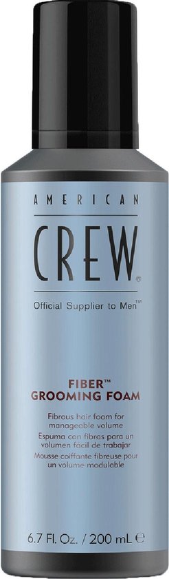 246x840-207 American Crew Fiber Grooming Foam, 200 ml, (Pack of 1) - Image 1