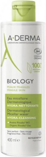 A-DERMA – BIOLOGY HYDRATEREND EN REINIGEND DERMATOLOGISCH MICELLAIR WATER – Hydraterend Micellair Water - BIOLOGY - Image 2
