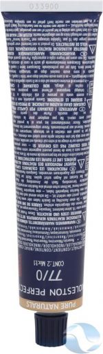 Wella Professionals Koleston Perfect Me+ - Haarverf - 77/0 Pure Naturals - 60ml - Image 2