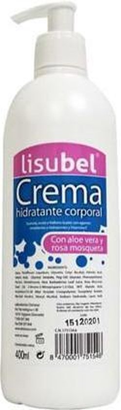 248x840-19 Lisubel Hidratante Corporal Crema 400ml - Image 1