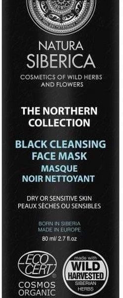 Natura Siberica Northern Black Cleansing Face Mask 80ml