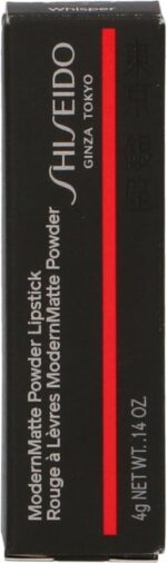 Shiseido - Modern Matte Powder Lipstick - Matná rtěnka 4 g 502 Whisper (L) - Image 2