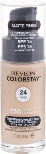 Revlon Colorstay Foundation With Pump Oily Skin - 150 Buff - Image 5