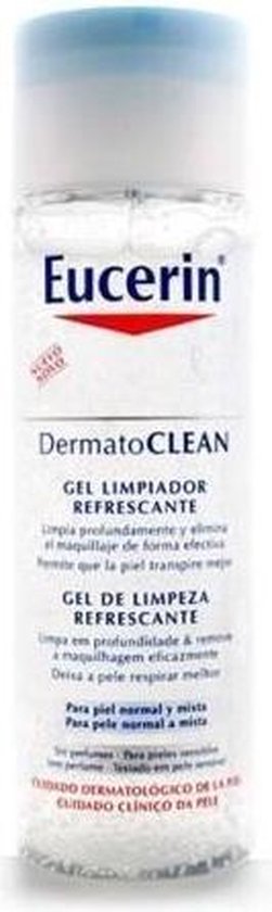 251x840-24 Eucerin Dermatoclean Refreshing Cleansing Gel 200ml - Image 1