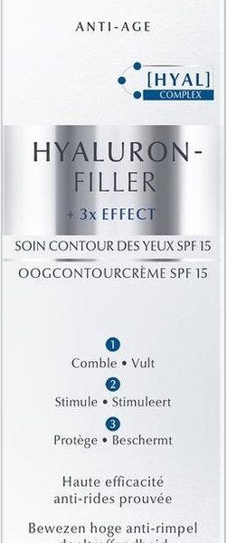 Eucerin Hyaluron-Filler eye cream/moisturizer Oogcrème Vrouwen 15 ml