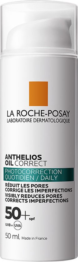 251x840-72 La Roche-Posay Anthelios Oil Correct Dagelijks Matterende Gezichtscrème voor vette, onzuivere huid met neiging tot acne SPF50+ 50ml - Zonnebescherming voor het gezicht - Image 1