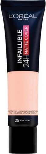 L'Oréal - Infaillible 24H Matte Cover Foundation - 25 Rose Ivory