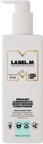 Label.M Lemongrass Organic Moisturising Conditioner - 300 ml - Conditioner voor ieder haartype - Image 4