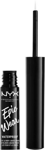 NYX Professional Makeup Epic Wear Liquid Eyeliner - White EWSPLL04 - 3.5 ml - Image 2