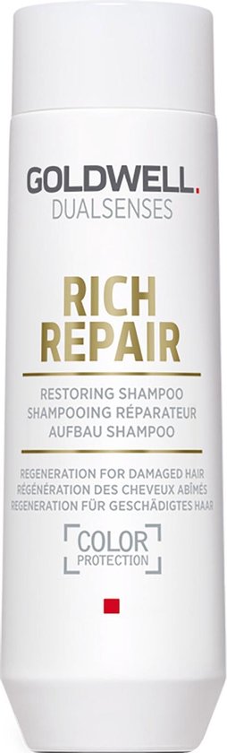 254x840-345 Goldwell Dualsenses Rich Repair Restoring Shampoo 250 ml - Image 1