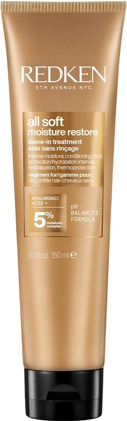 254x840-48 Redken All Soft Leave-in Treatment 150ml - Image 1