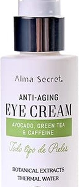 Alma Secret Eye Cream Antiedad Con Aguacate, Té Verde & Cafeína Botanical Extracts 30 Ml