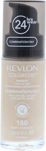 Revlon Colorstay Foundation With Pump Oily Skin - 150 Buff - Image 8