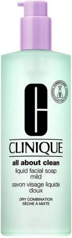 Clinique Liquid Facial Soap Facial Cleanser Dry Combination   400 Ml - Image 4