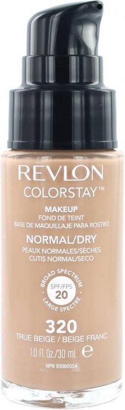 256x840-300 Revlon Colorstay Foundation With Pump Normal/Dry Skin - No. 320 True Beige - Image 1