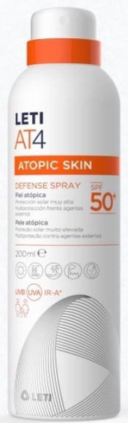 256x840-44 Leti At4 Defense Spray Spf50 + 200ml - Image 1