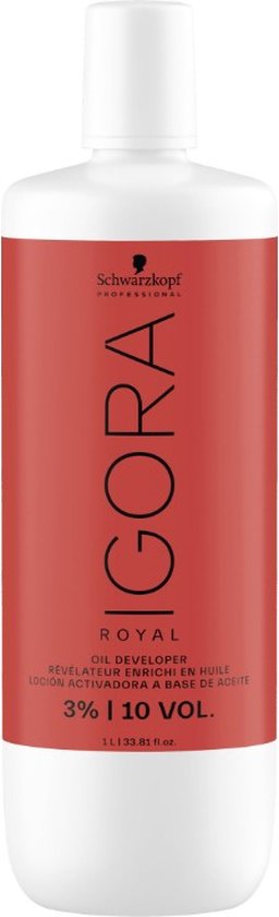 256x840-5 Activerende Vloeistof Igora Royal Schwarzkopf Igora Royal Vol 10 vol 3 % 1 L (1L) - Image 1