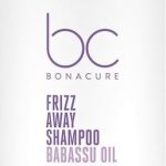 Schwarzkopf Bonacure Frizz Away Shampoo 1000ml - Normale shampoo vrouwen - Voor Alle haartypes
