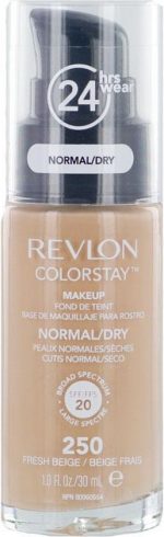 Revlon Colorstay Foundation With Pump Dry Skin - 250 Fresh Beige - Image 4