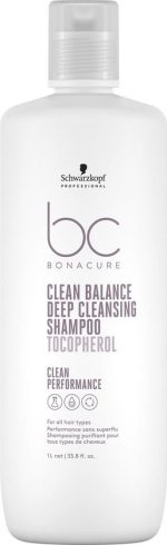Schwarzkopf Bonacure Clean Balance Deep Cleansing Shampoo 250ml - Normale shampoo vrouwen - Voor Alle haartypes - Image 2