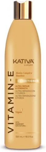 Repairing Conditioner Kativa Vitamin E (550 ml) - Image 2