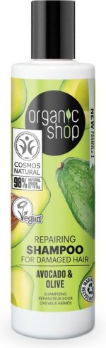 Organic Olive & Orange Flowers Repair Shampoo Revitaliserende haarshampoo 280ml - Image 2