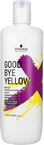 Schwarzkopf Professional Good Bye Yellow Neutralizing Bonding Wash 1000 Ml - Image 2
