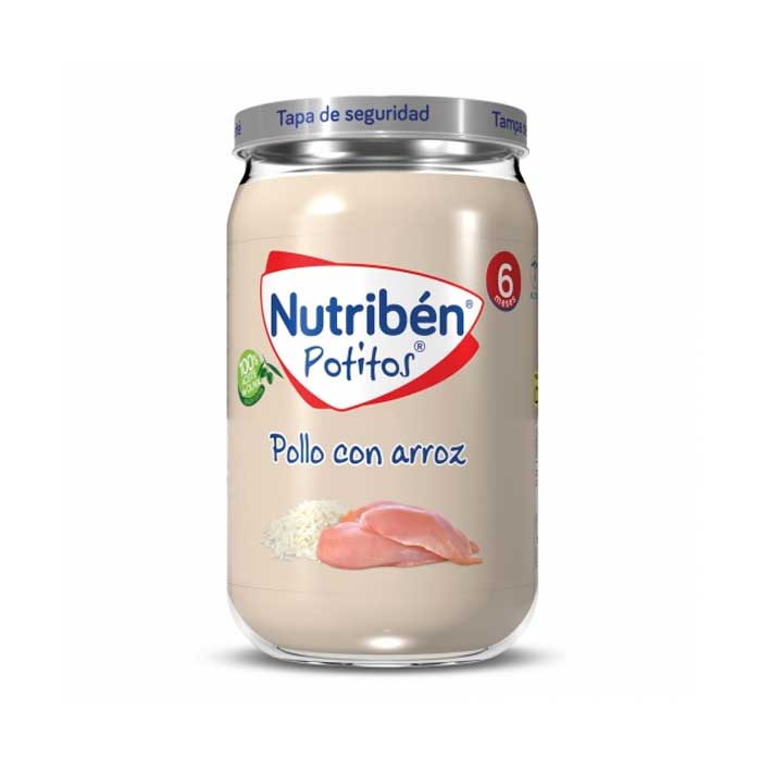 2596018_3f310090ab34dd8d0b48da000905736b Nutribén Chicken with Rice 235g - Image 1