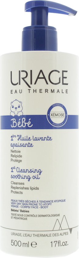 259x840-163 Uriage Baby 1st Lavant Calm Oil 500ml - Image 1