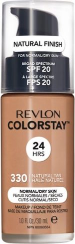 Revlon Colorstay Foundation With Pump Dry Skin - 330 Natural Tan - Image 2