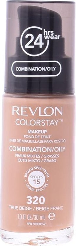 259x840-268 Revlon Colorstay Foundation With Pump Oily Skin - 320 True Beige - Image 1