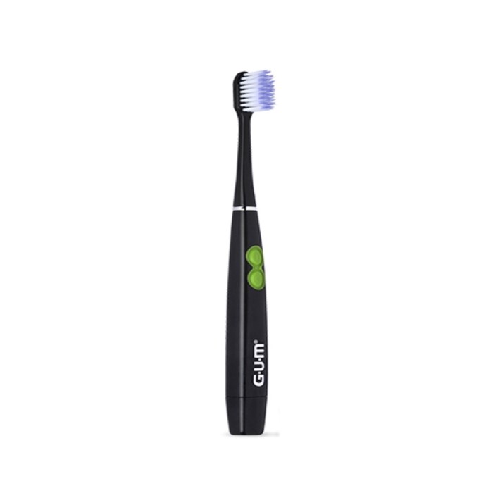 2616579_4220dab48ff41aff45ebde5d93738f1c Gum Sonic Daily Black Battery Powered Brush 1u - Image 1