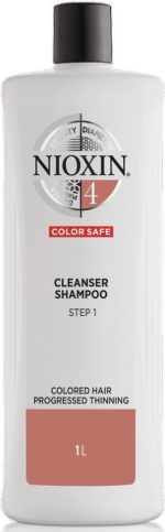 Nioxin Professional System 4 Cleanser 1000ml - Normale shampoo vrouwen - Voor Alle haartypes - Image 3