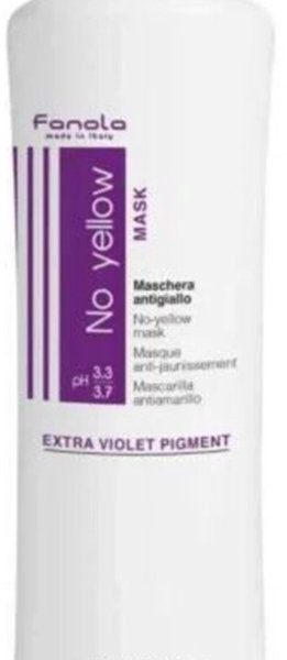 Fanola No Yellow Mask Cuidado Kur haarmasker - 1000 ml