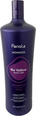 Fanola - Wonder - No-Yellow - Shampoo - 1000 ml - Image 2