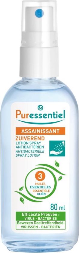 263x840-111 Puressentiel Locion Antibacteriana 80ml - Image 1