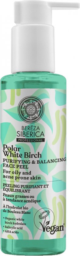 263x840-160 Natura Siberica Berëza Siberica Zuiverende en Balancerende Peeling 145 ml - Image 1