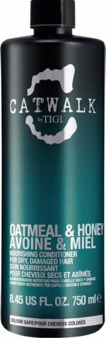 Tigi Catwalk Oatmeal  Honey Nourishing Shampoo DroogBeschadigd Haar 750ml - Image 3