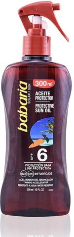 Bruinende Olie Zanahoria Babaria SPF 6 (300 ml)