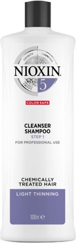 265x840-154 Nioxin Professional System 5 cleanser 1000ml - Normale shampoo vrouwen - Voor Alle haartypes - Image 1