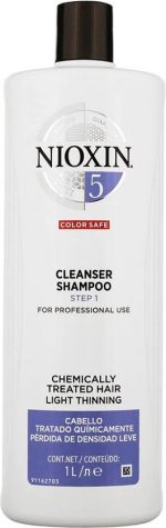 Nioxin Professional System 5 cleanser 1000ml - Normale shampoo vrouwen - Voor Alle haartypes - Image 2