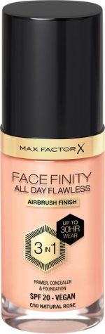 Max Factor Facefinity All Day Flawless 3 In 1 Foundation C50-Natural Rose 30ml