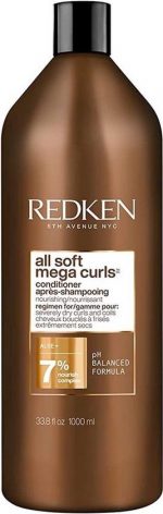 Redken - All Soft Mega Curls Conditioner - 1000ml - Image 2