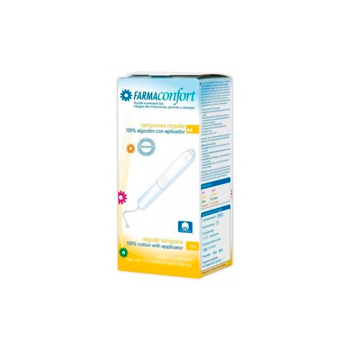 2707194_575a3c5479ac2e882ac4056b85aea0e1 Farmaconfort Tampon Regular 16U - Image 1