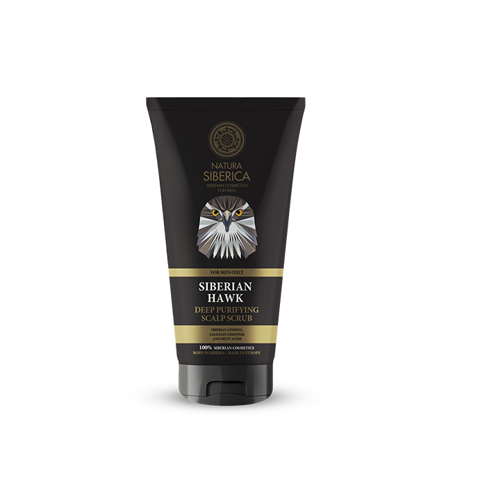 2714757_1f3213a021bf8a12e2a90143ba816ad1 Natura Siberica Siberian Hawk Deep Purifying Scalp Scrub 150ml - Image 1