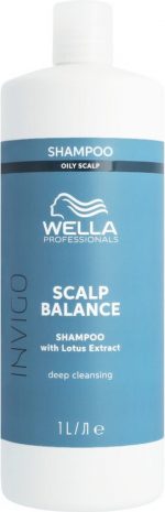 Wella Invigo Balance Aqua Pure Reinigende shampoo 1000 ml - Normale shampoo vrouwen - Voor Alle haartypes