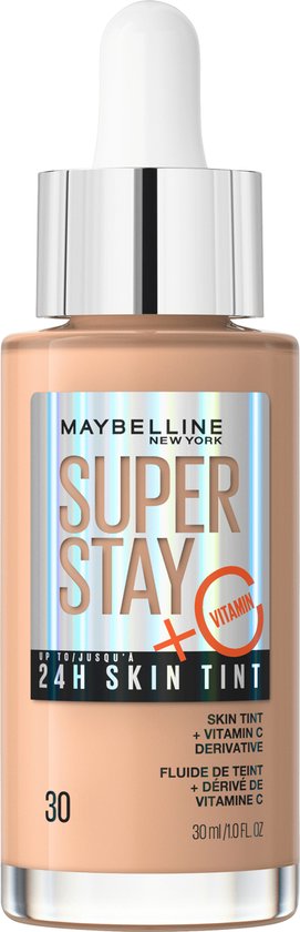 271x840-39 Maybelline New York Superstay 24H Skin Tint Bright Skin-Like Coverage - foundation - 30 - Image 1