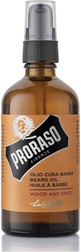271x840-77 Proraso Baardolie Wood and Spice - 100 ml - Image 1