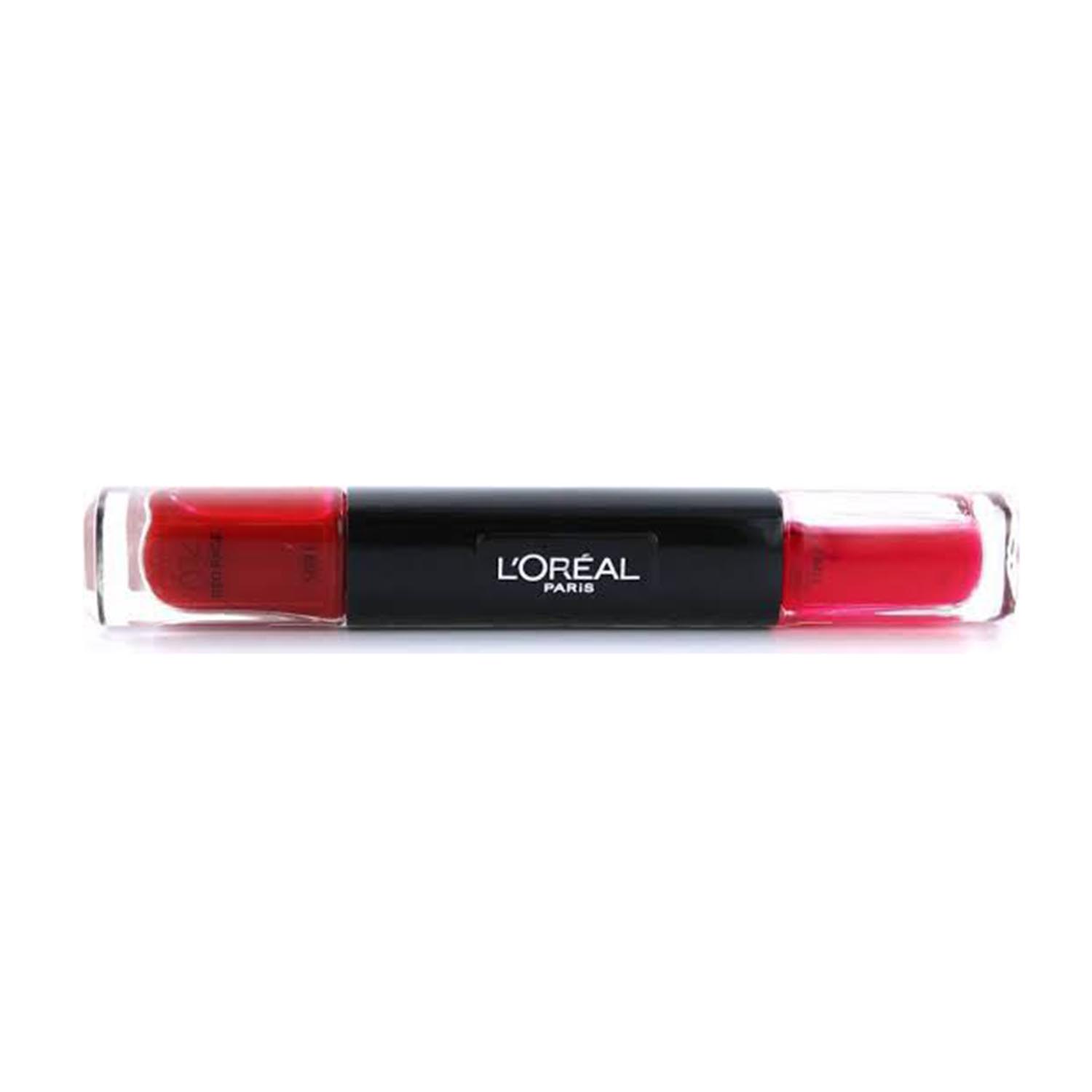 2723117_c66d663998103f9b5d9c871e27415feb LOREAL INFAILLIBLE DUO BARRA DE LABIOS 034 RED RAGE 1UN - Image 1